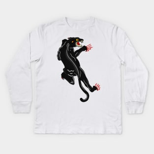 Panther Kids Long Sleeve T-Shirt